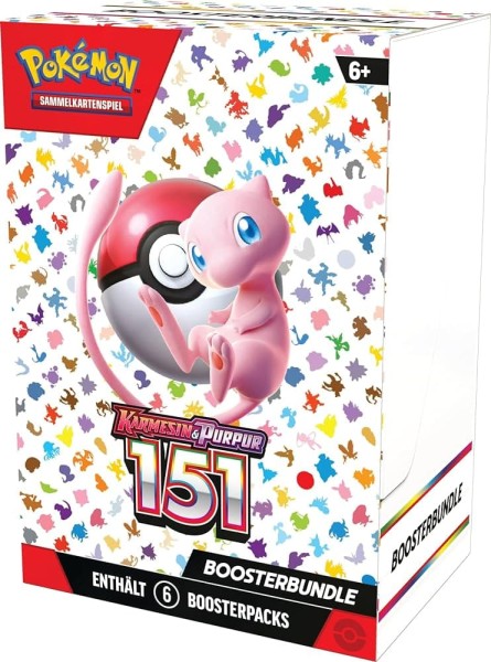 Pokémon Karmesin & Purpur 151 Boosterbundle (DE)