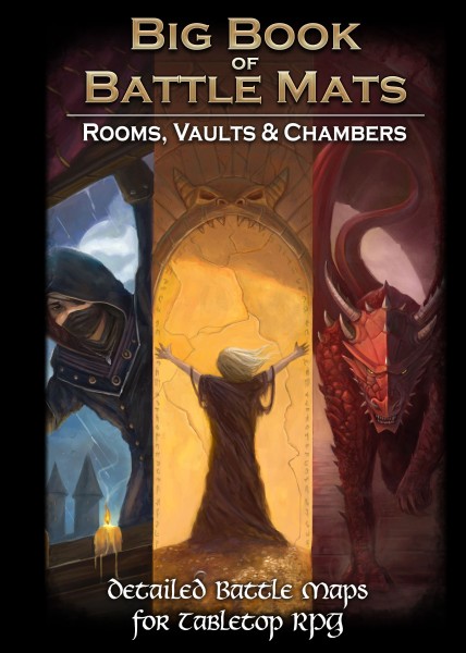 Big Book of Battle Mats Rooms, Vaults & Chambers (BM042)