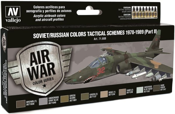 Model Air: Model Air Set Soviet / Russian colors Tactical Schemes 2 (8)