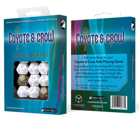 Coyote & Crow RPG Custom Dice Set