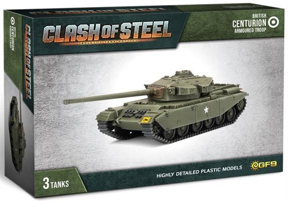 Clash of Steel: Centurion Armoured Troop (x3 Plastic)
