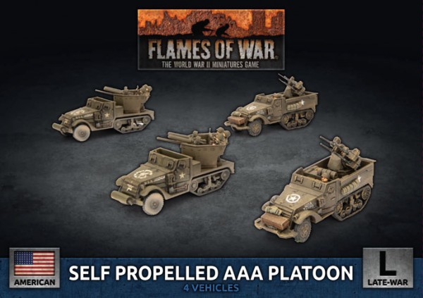 Flames of War US: SP AAA Platoon (x4)