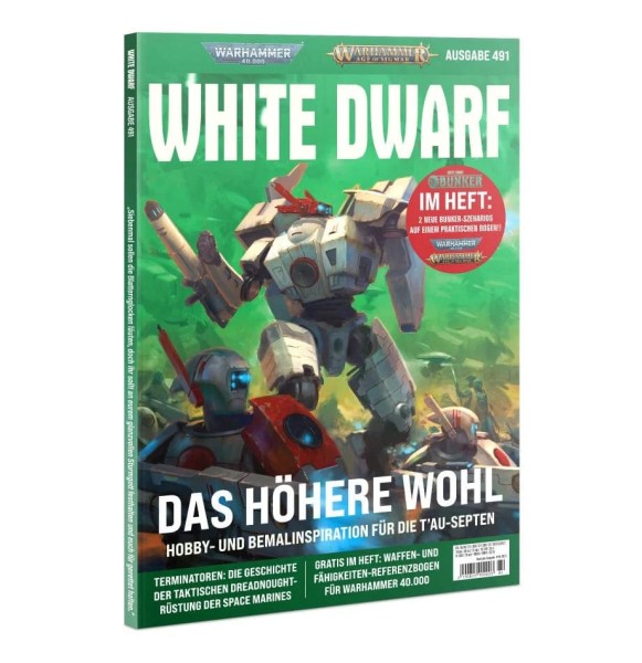 White Dwarf Ausgabe 491 August 2023