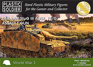Plastic Soldier 15mm WW2 German Stug III Ausf F8/G Assault G