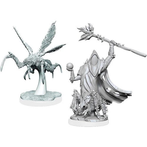 Critical Role Unpainted Miniatures - Core Spawn Emissary and Seer