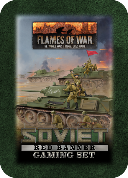 Flames of War Soviet Red Banner Gaming Set