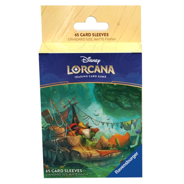 Lorcana Card Sleeves Die Tintenlande Robin Hood