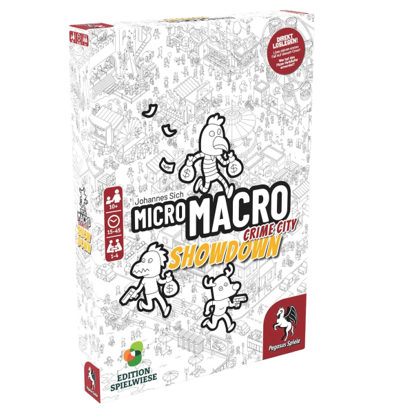 MicroMacro - Crime City 4 – Showdown (Edition Spielwiese) (DE)