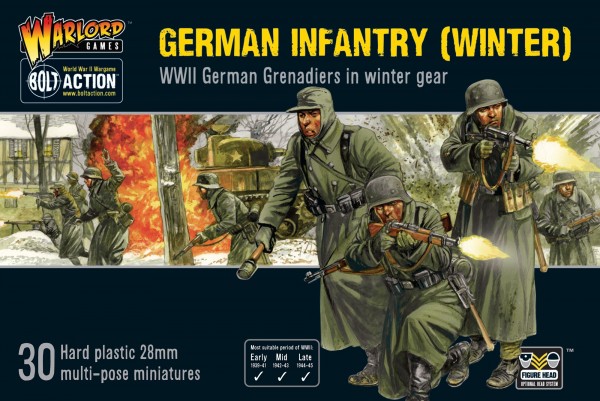 Bolt Action: German Infantry Winter (Plastic)