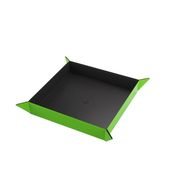 Gamegenic: Magnetic Dice Tray Square - Green/Black