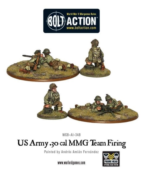 Bolt Action: US Army 30Cal MMG Team