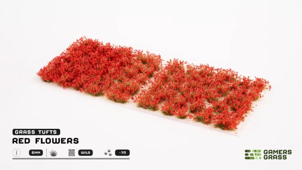 Gamers Grass: Red Flowers