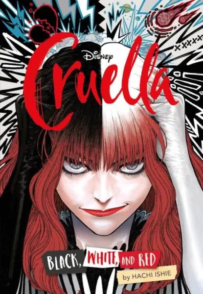 Cruella - Der Manga - Black, White & Red
