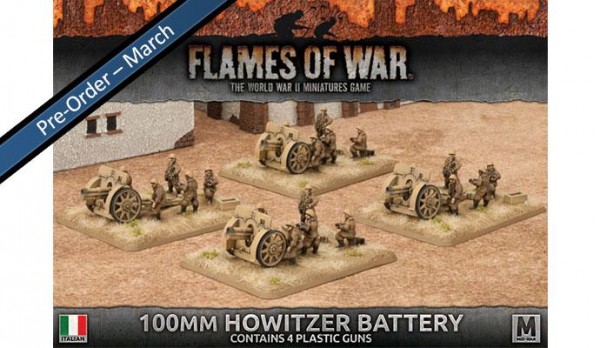 Flames of War IT: Italian Cannon Battery (Plastic x 4)