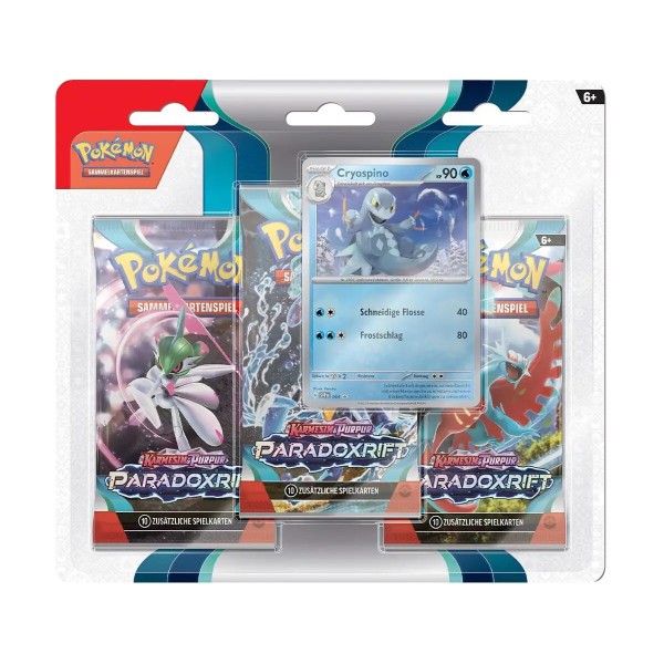 Paradoxrift 3-Pack Blister - Pokémon KP04 (DE)
