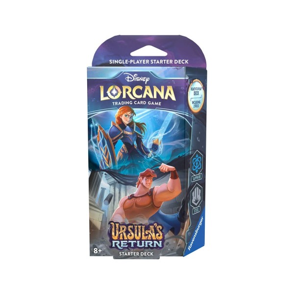 Lorcana Ursulas Return Starter Deck - Sapphire Steel (EN)