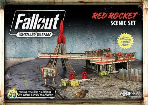 Fallout: Wasteland Warfare Red Rocket Scenic Set (engl.)