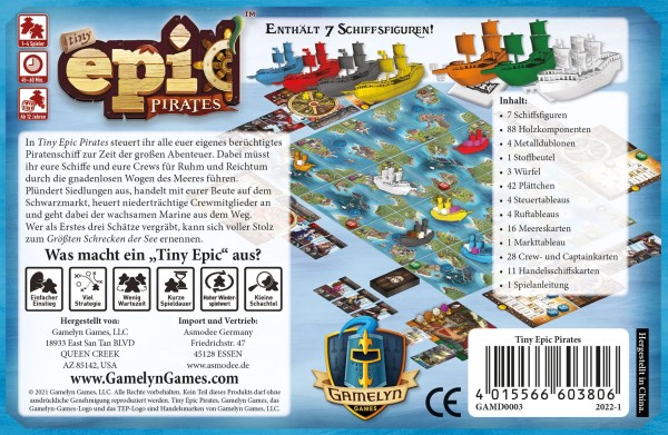 Tiny Epic Pirates (DE)