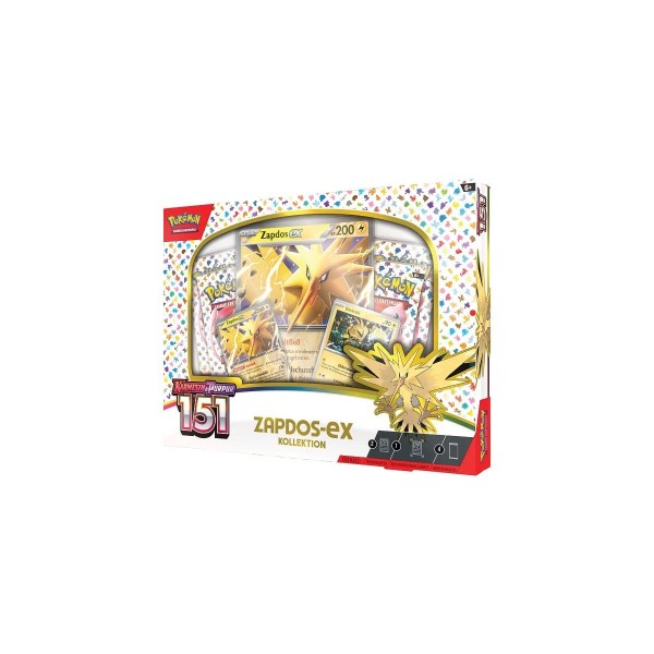Pokémon Karmesin & Purpur 151 Zapdos-Ex Kollektion (DE)