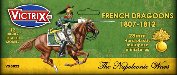 French Napoleonic Dragoons (x12 Plastik)