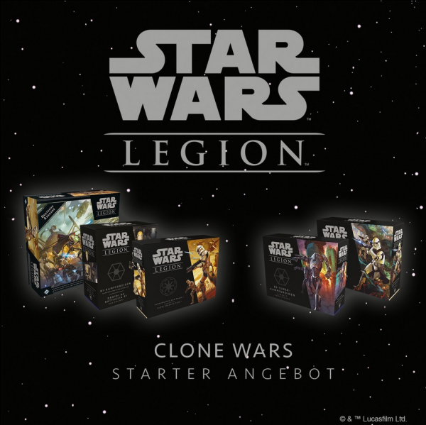 Clone Wars Starter Bundle - Star Wars Legion