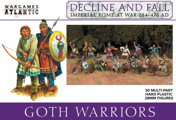 Wargames Atlantic: Goth Warriors (x24 Plastic)