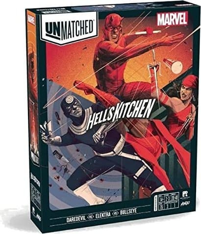 Unmatched Marvel Hells Kitchen - Daredevil VS Elektra VS Bullseye (EN)