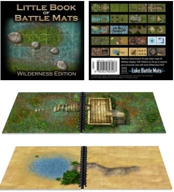 The Little Book of Battle Mats Wilderness Edition