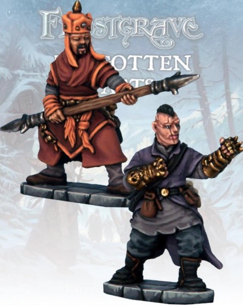 Monk & Mystic Warrior - Frostgrave