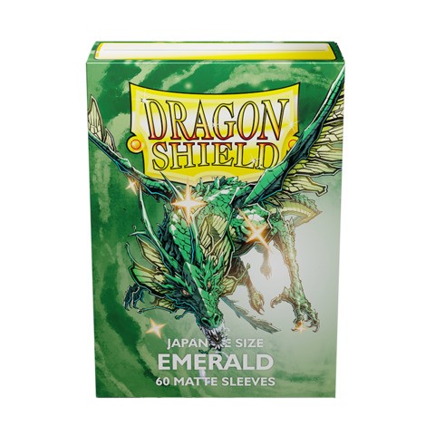 Dragon Shield Japanese Matte Emerald (60 Stück)