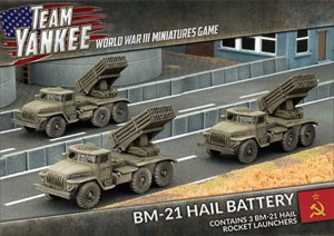 Team Yankee BM-21 Hail Rocket Launcher (x3)
