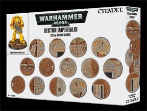 WH40K Sector Imperialis: 32mm Round Bases