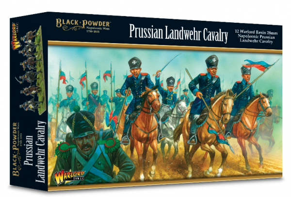 Black Powder Prussian Landwehr Cavalry (12xResin)