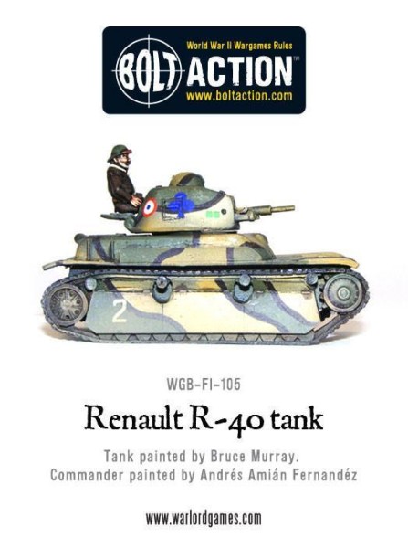 Bolt Action: French Renault R-40