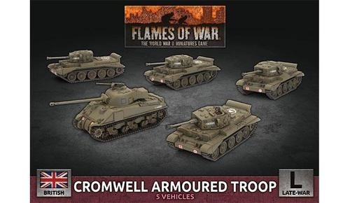 Flames of War BR: Cromwell Armoured Troop (x5 Plastic)