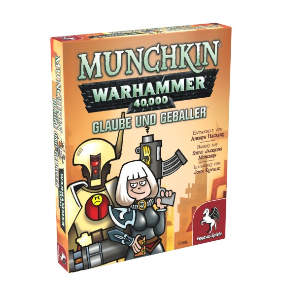 Munchkin Warhammer 40.000 - Glaube und Geballer Erweiterung
