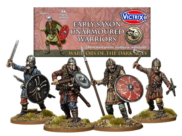 Early Saxon Unarmoured Warrior (Plastik)