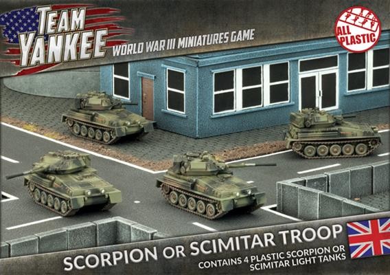 Team Yankee: Scorpion or Scimitar (plastic x4)