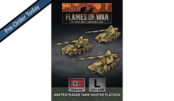 Flames of War GE: Waffenträger Tank Hunter