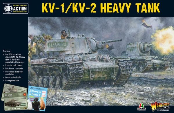 Bolt Action: Soviet KV-1 / KV-2 (plastic)