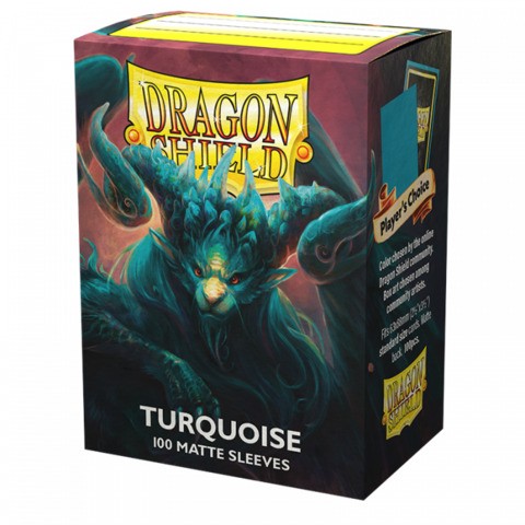 Dragon Shield Matte: Turquoise (100 Stück)