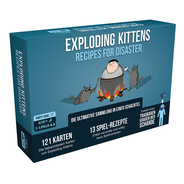 Exploding Kittens - Recipes for Disaster (DE)