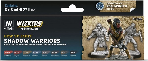 Vallejo Wizkids Premium: Shadow Warriors (8ml) (8)