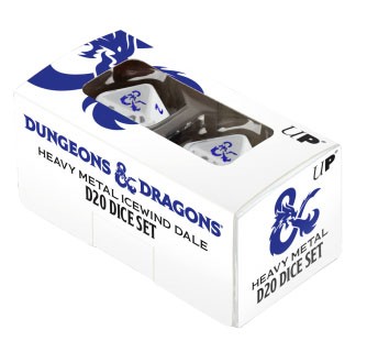 D&D - Icewind Dale D20 Dice Set für Dungeons & Dragons