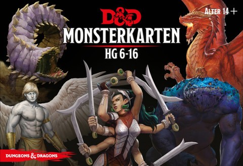 Dungeons & Dragons: Monsterkarten 6-16 (Deutsch)