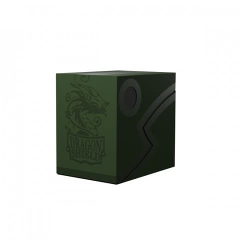 Dragon Shield Boxes - Double Shell Forest Green/Black