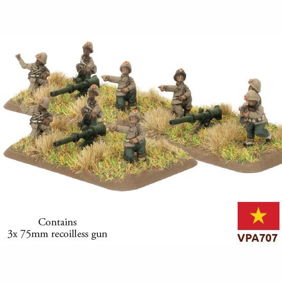Vietnam: PAVN 75 mm Recoilless Gun Platoon