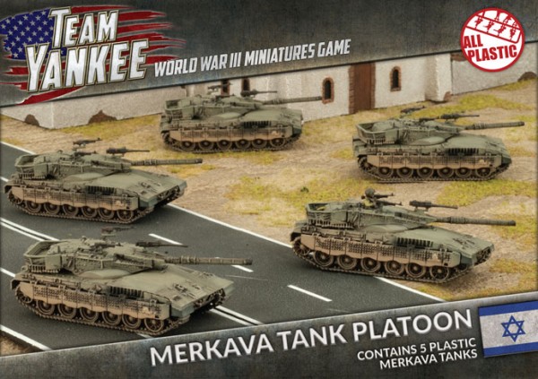 Oil War: Merkava Tank Platoon (x5/Plastik)