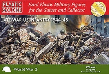 Plastic Soldier: 1/72 Late War US Infantry (Plastik)