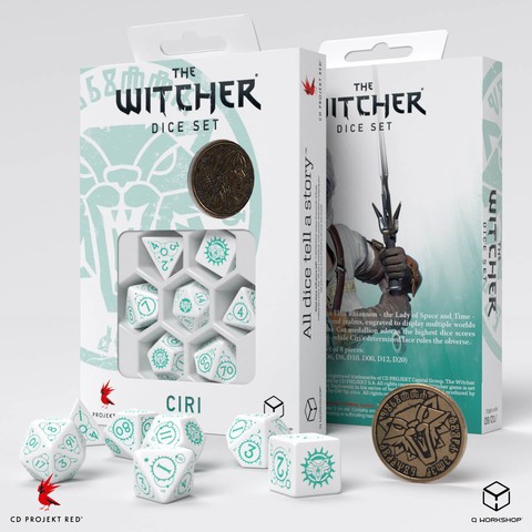 The Witcher - Dice Set Ciri - The Law of Surprise